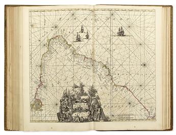 [RENARD, LOUIS.] Atlas de la navigation et du commerce qui se fait dans toutes les parties du monde.